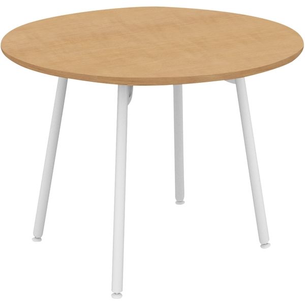組立設置込】コクヨ フランカ テーブル 円形4本脚 幅900×奥行900×高さ