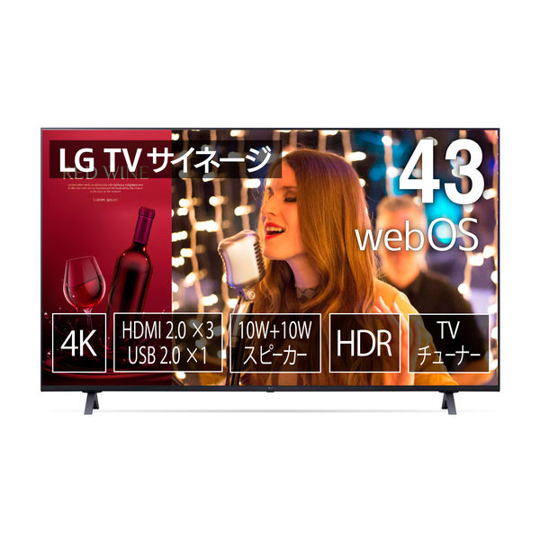 (あーのるどしゅわるつぇねーがー 専用)LG 48型 4Kテレビ 本体のみ あーのるどしゅわるつぇねーがー 専用)LG 48型 4K
