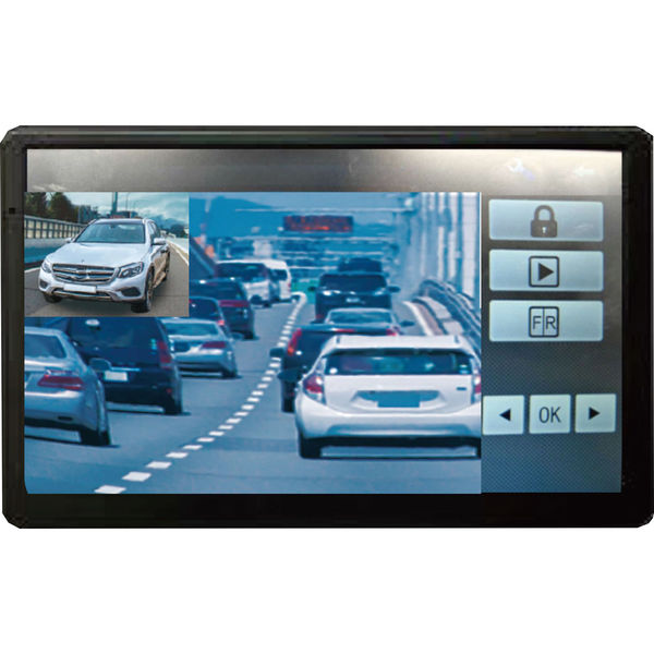 ダイアモンドヘッド 7インチ前後ドライブレコーダー搭載ワンセグ