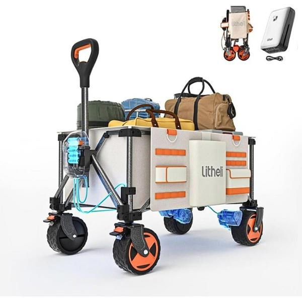 イチネンアクセス 電動キャリーワゴン W2 PRO 1台（直送品） - アスクル