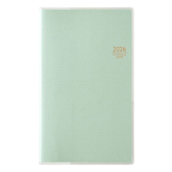 日本能率協会マネジメントセンター 【2026年版】NOLTY マンスリー スリム-i 月間 日曜始まり ミント 2626 1冊（直送品）