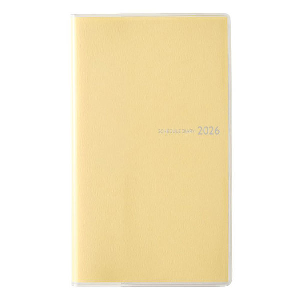 日本能率協会マネジメントセンター 【2026年版】NOLTY マンスリー スリム 月間 日曜始まり イエロー 2723 1冊（直送品）