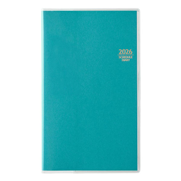 日本能率協会マネジメントセンター 【2026年版】NOLTY マンスリー スリム-i 月間 日曜始まり ターコイズ 2624 1冊（直送品）