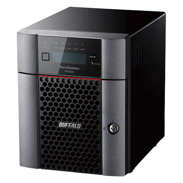 バッファロー  ＴｅｒａＳｔａｔｉｏｎ　ＷＳＩｏＴ　２０２５ＷＧ　デスクトップ　４ベイ　８ＴＢ WS5420DN08W5（直送品）
