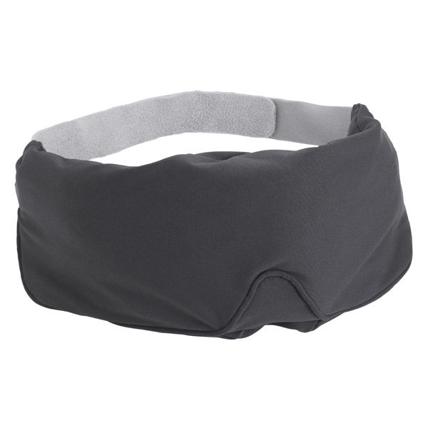 ホットアイマスク 充電式 コードレス 睡眠用 温度調節 タイマー機能 遮光 グレー HCI-H02GY エレコム 1個（直送品）