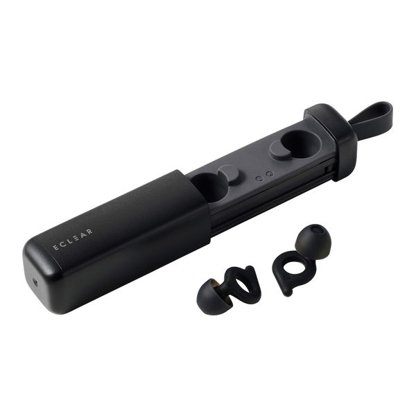 耳栓 睡眠用 遮音性 薄型 横向き寝 快眠 いびき対策 快適フィット 水洗い可 ブラック HCSL-EP01BK エレコム 1個（直送品）