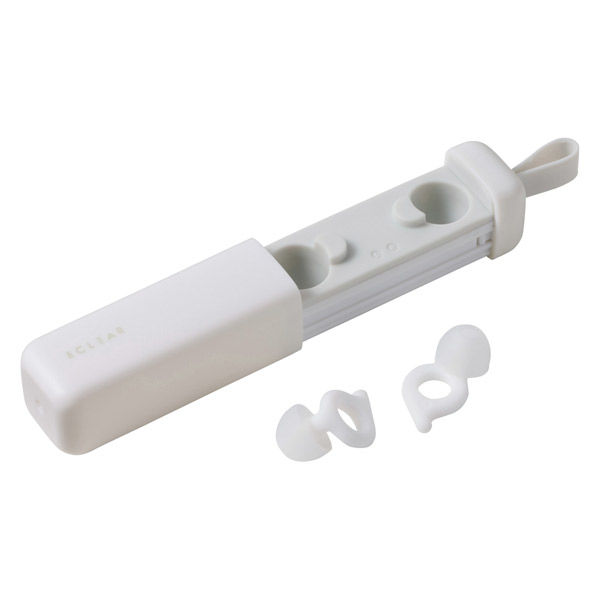 耳栓 睡眠用 遮音性 薄型 横向き寝 快眠 いびき対策 快適フィット 水洗い可 ホワイト HCSL-EP01WH エレコム 1個（直送品）