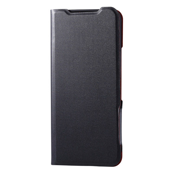 arrows Alpha ケース 手帳型 マグネット 衝撃吸収 超軽量 ブラック PM-F251PLFUBK エレコム 1個（直送品）