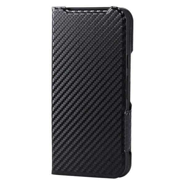 Google Pixel 10/10 Pro ケース 手帳型 超軽量 カーボン PM-P252PLFUCB エレコム 1個（直送品）