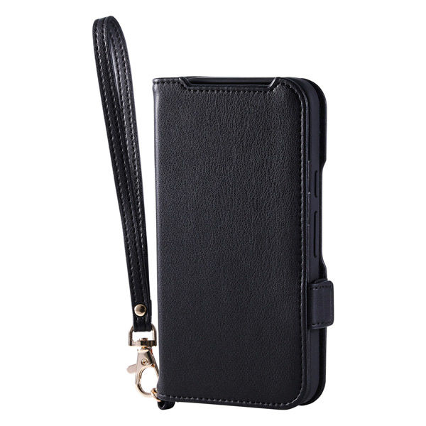 Google Pixel 10/10 Pro ケース ハンドストラップ付 ブラック PM-P252PLFY4BK エレコム 1個（直送品）