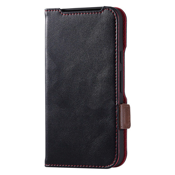 Google Pixel 10/10 Pro ケース 手帳型 マグネット ブラック PM-P252PLFYBK エレコム 1個（直送品）