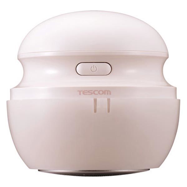 毛玉取り 電動 乾電池式 コンパクト 6枚刃 毛玉クリーナー 着たままアタッチメント付 ピンク TKD45A-P テスコム 1個（直送品）