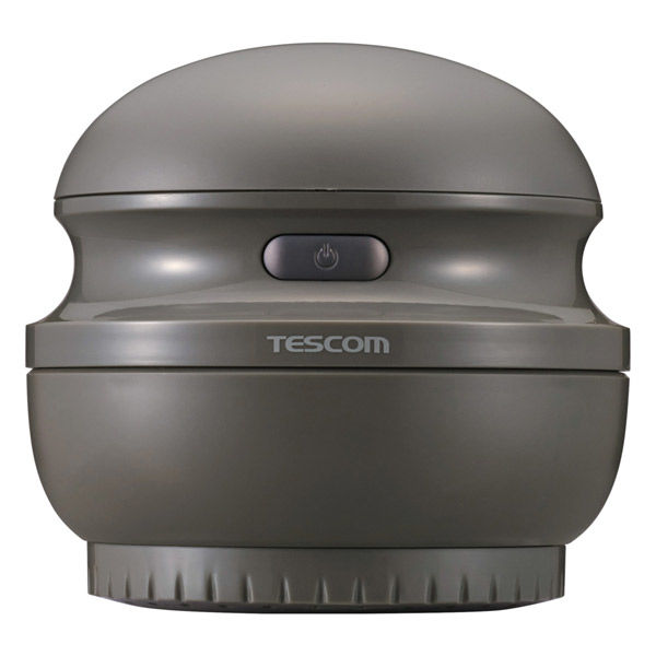 毛玉取り 電動 充電式 コンパクト 6枚刃 3段階調整 毛玉クリーナー 衣類セーター対応 グレー TKD60A-H テスコム 1個（直送品）