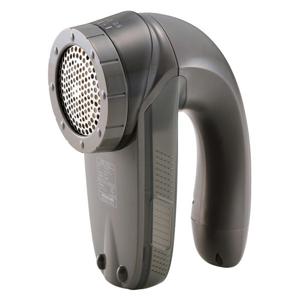 毛玉取り 電動 充電式 交流式 両用 6枚刃 風合いガード5段階 毛玉クリーナー 衣類 グレー TKD70A-H テスコム 1個（直送品）