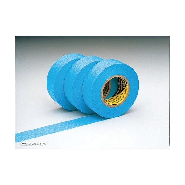 カモ井加工紙 カモ井 マスキングテープシーリング用(7巻パック)青【単位:PK】 3303-K18 1セット(70巻:7巻×10パック)（直送品）