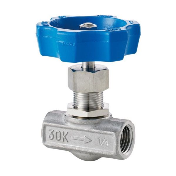 フジキン Fujikin SUS鋼製ニードルストップバルブUS13PBR US-13PB-R 1台 126-4425（直送品）