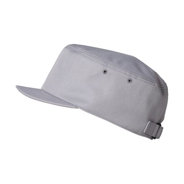 特殊衣料 頭部保護帽abonet JOB フラット制電 スミキャップ グレー S3877-44 1セット(5個) 557-9448（直送品）