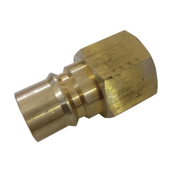 吉田工作所 NKCカップリング NL型カップリングプラグ(BSBM) Rc3/4メネジ NL-46PF-B 1個 535-7801（直送品）