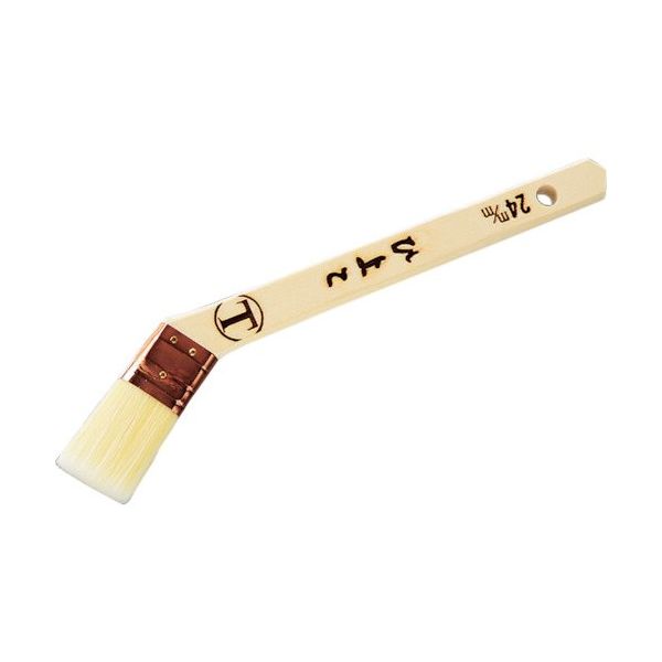 大塚刷毛製造 大塚 ひよこ銅巻筋違白8号/24ミリ 1027450024 1セット(5本) 226-9585（直送品）