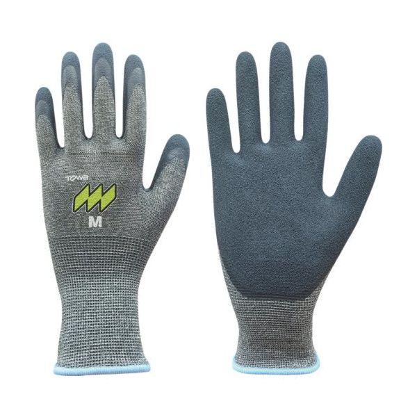 東和コーポレーション トワロン まとめ買い 天然ゴム背抜き手袋 メジャーローブライト M (3双入) 314-M 1袋(3双)（直送品）