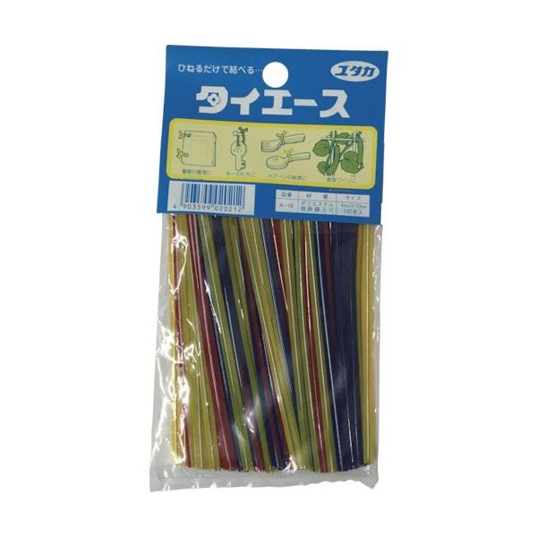 ユタカメイク 結束タイ タイエース 10cm×150本 A-18 1袋(150本) 113-0751（直送品）