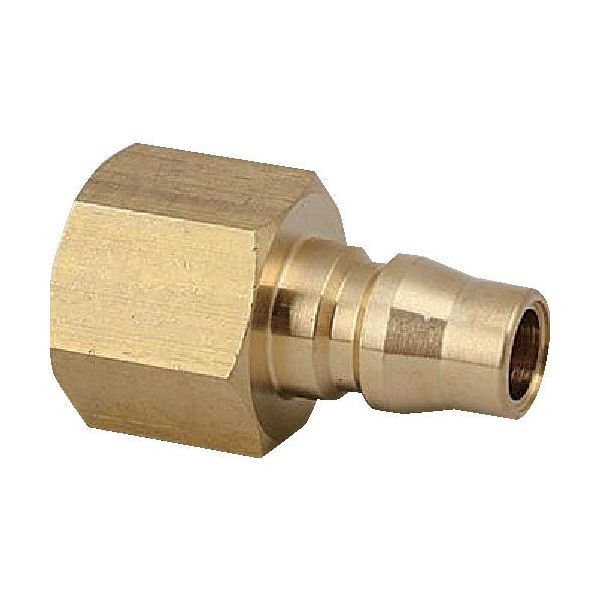 吉田工作所 NKCカップリング NL型カップリングプラグ(BSBM) Rc3/8メネジ NL-23PF-B 1個 535-9455（直送品）