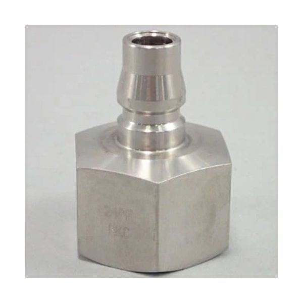 吉田工作所 NKCカップリング NL型カップリングプラグ(SUS304) Rc3/8メネジ NL-23PF-S 1個 536-1056（直送品）
