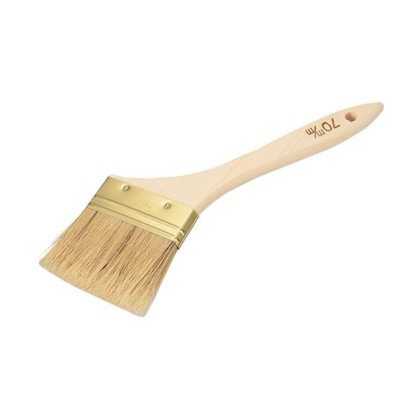 大塚刷毛製造 大塚 (新)エポ刷毛 筋違白 70ミリ 1220380070 1セット(5本) 384-0437（直送品）