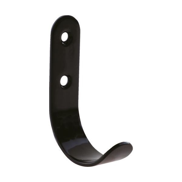 トラスコ中山 TRUSCO 小判J型フック SUS 黒 62mm SH-62-BK 1セット(30個) 206-5545（直送品）