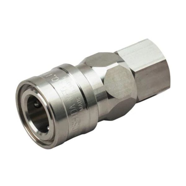 吉田工作所 NKCカップリング NL型カップリングソケット(SUS304) Rc3/8メネジ NL-23SF-S 1個 536-0985（直送品）