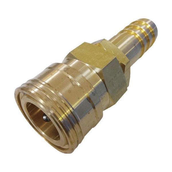 吉田工作所 NKCカップリング NL型カップリングソケット(BSBM) 1 ホースニップル NL-48SH-B 1個 535-9374（直送品）