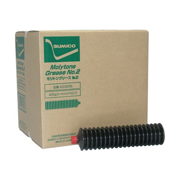 住鉱潤滑剤 住鉱 グリース(高荷重用ベントングリース) モリトングリースNo.2 400g 223265 1本 868-2273（直送品）
