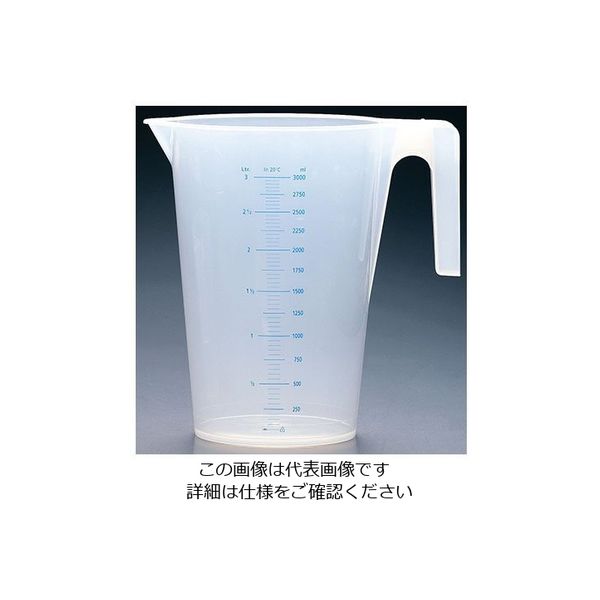 thermohauser サーモ PPスタッキングメジャーカップ 3000cc 48202 1個 62-6465-74（直送品）