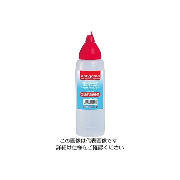 ARAVEN アラベン ドリップ無し ディスペンサー 1000cc 赤 62-6467-63 1個（直送品）