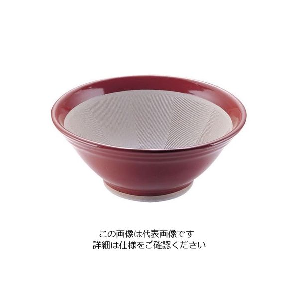 元重製陶所 シリコンゴム付 スリ鉢(石見焼) 9号 62-6469-38 1個（直送品）