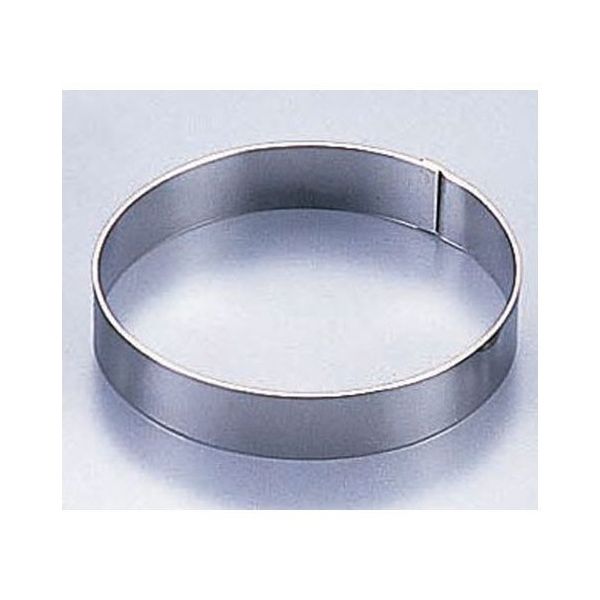 遠藤商事 SA18ー0手無目玉焼リング 9cm 62-6473-94 1個（直送品）