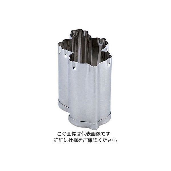 遠藤商事 手造り業務用抜型 菊の葉 小 (B) 62-6478-13 1個（直送品）