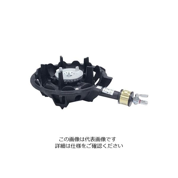 アサヒサンレッド ハイカロリーコンロ 一重型 P無 13A 62-6497-21 1個（直送品）