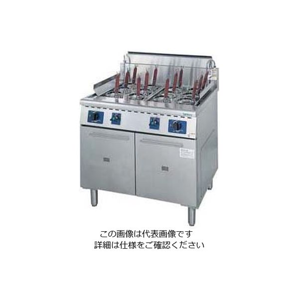 遠藤商事 ガス 角型ゆで麺器 LPガス 1個 62-6500-19（直送品）