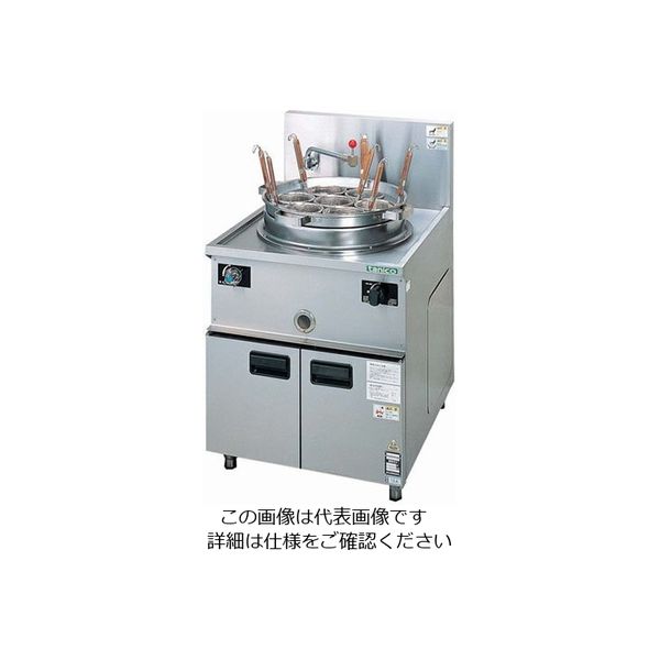 遠藤商事 ガス中華ゆで麺器 TU-2N LPガス 1個 62-6500-21（直送品）
