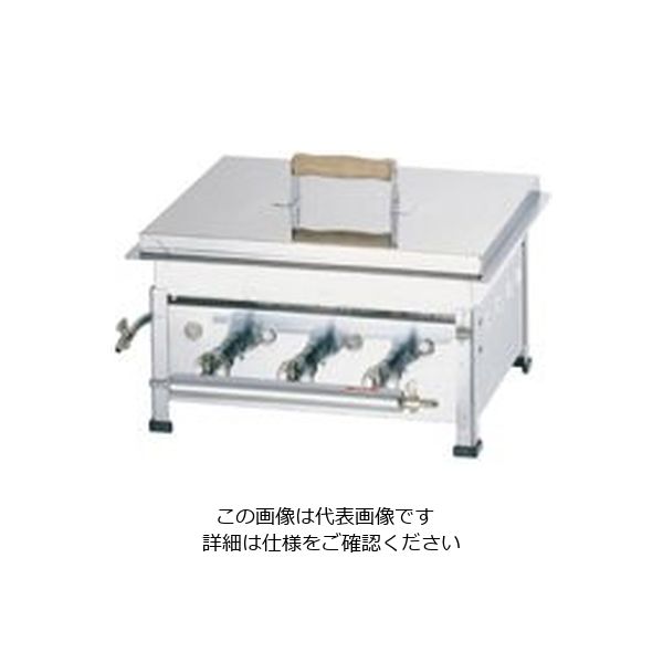 遠藤商事 ガス 餃子焼器(シングル) LPガス 62-6500-43 1個（直送品）