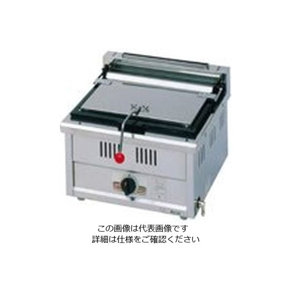 遠藤商事 ガス 餃子焼器 都市ガス 62-6500-68 1個（直送品