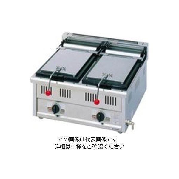 遠藤商事 ガス 餃子焼器 都市ガス 62-6500-72 1個（直送品）