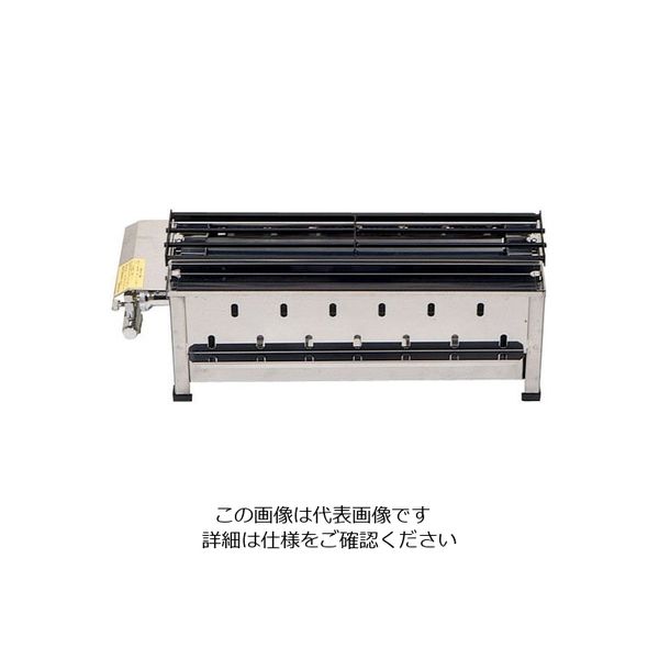 伊藤産業 無煙式やきとり器 KE-S LPガス 1個 62-6502-48（直送品） 55,521円