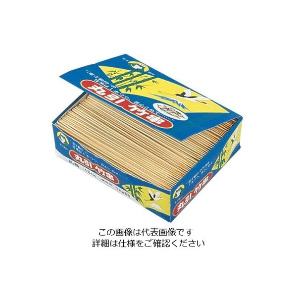 松尾物産 竹製丸串(箱入1kg) 280mm 62-6505-68 1箱(1000本)（直送品）