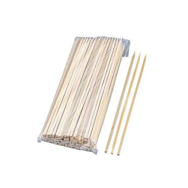 遠藤商事 竹製 角串ロング 300mm 2541(200本入) 62-6505-86 1箱(200本)（直送品）