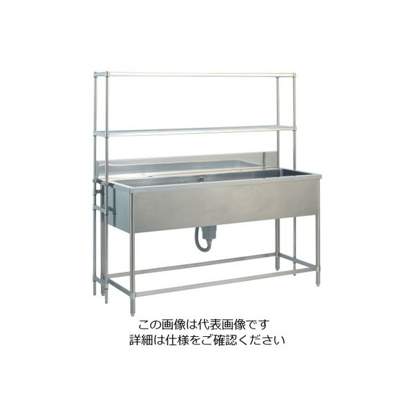 遠藤商事 シンク用シェルフ(ステンレス仕様) 62-6508-64 1個（直送品）