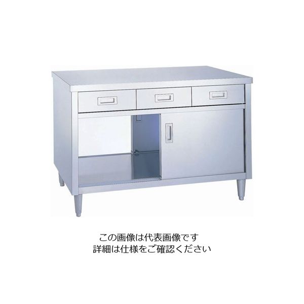 遠藤商事 シンコー EDW型 調理台 両面 62-6511-95 1個（直送品）