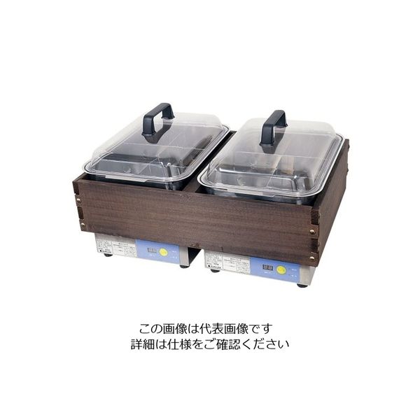 遠藤商事 マイコンおでんウォーマー 6ッ切×2 TDO-900WR 1個 62-6515-76（直送品）