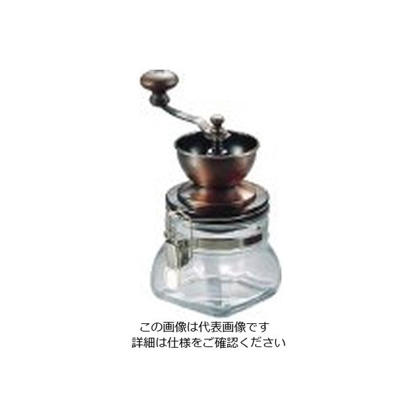 遠藤商事 密封式コーヒーミル (ガラス製) GCM-1 1個 62-6530-23（直送品）